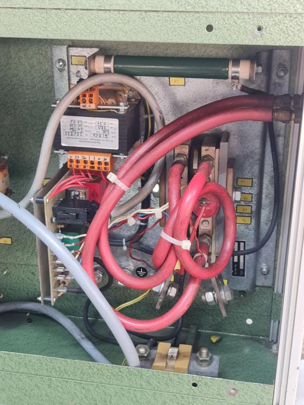 Schweißsteuerung mit Thyristor- Leistungsteil für Punktschweißmaschinen DALEX, ARO, OERLIKON etc.