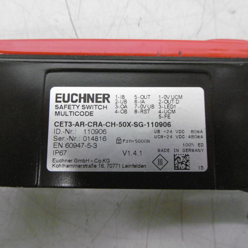 Berührungsloser Sicherheitsschalter, Sicherheitszuhaltung, Endschalter,  Sicherheitsschalter, zwangsgeführter Sicherheitsschalter mit Betätiger