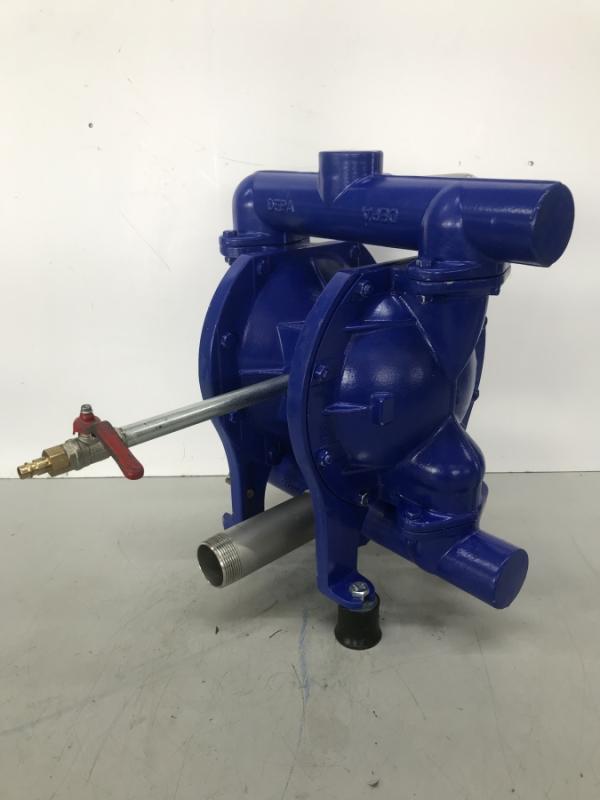 Doppelmembranpumpe mit Druckluftantrieb, Druckluft-Membranpumpe, Zweifachpumpe