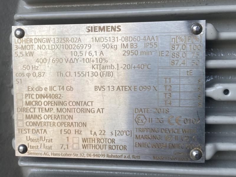 Drehstrom Elektromotor 5,5 kW Drehstrommotor