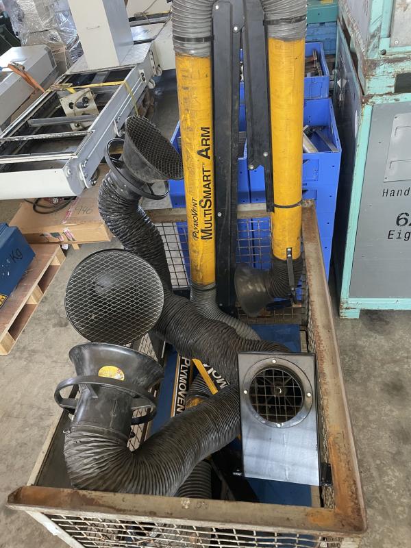 Gelenkarm für Schweißrauchabsaugung, Wandschwenkarm