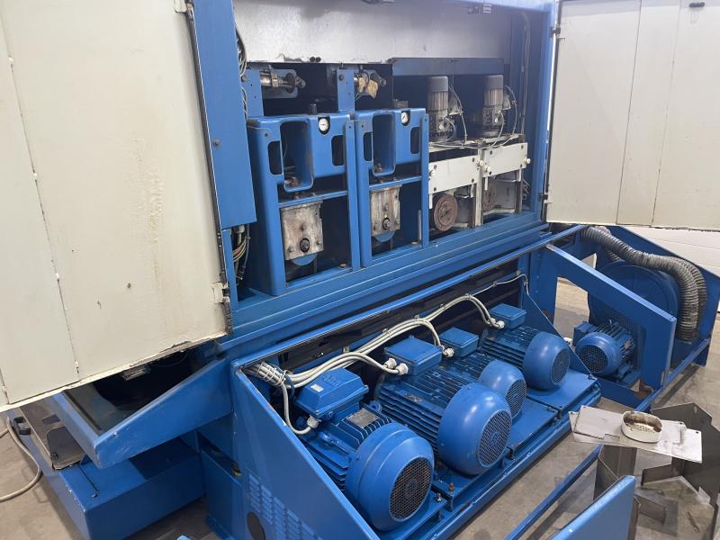 Band-Flächenschleifmaschine, Breitbandschleifmaschine, Blech-Bürstenentgratmaschine