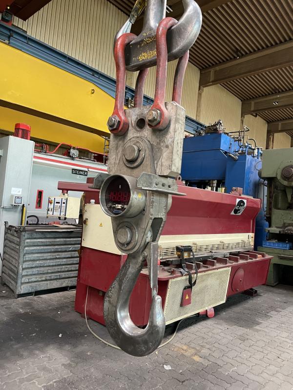 Zugkraftmeßgerät, Kranwaage mit Speicher und Drucker für die Messwerte