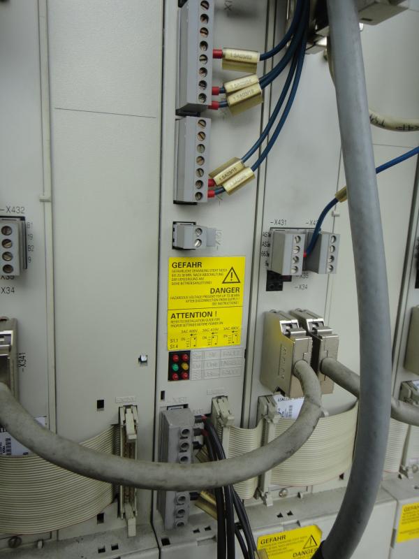 Antriebsmodul / Überwachungsmodul UEB- Modul Simodrive 611