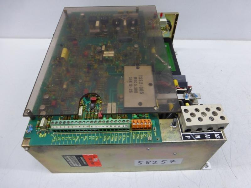 Regelverstärker, Stromrichter, Gleichstrom Antriebsregler, Motorsteuerung aus Drehmaschine