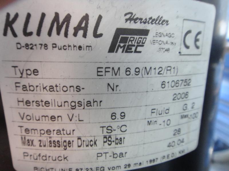 Wärmepumpe mit BOCK Kältemaschine, Kältemittel-Verdichter mit Verdampfer zur Wärmeerzeugung Wärmepumpe mit BOCK Kältemaschine, Kältemittel-Verdichter mit Verdampfer zur Wärmeerzeugung