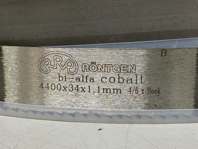 Sägeband, Bandsägeblatt, Bandsäge-Sägeband, Bandsägeband 4400 x 34 x 1,1 mm