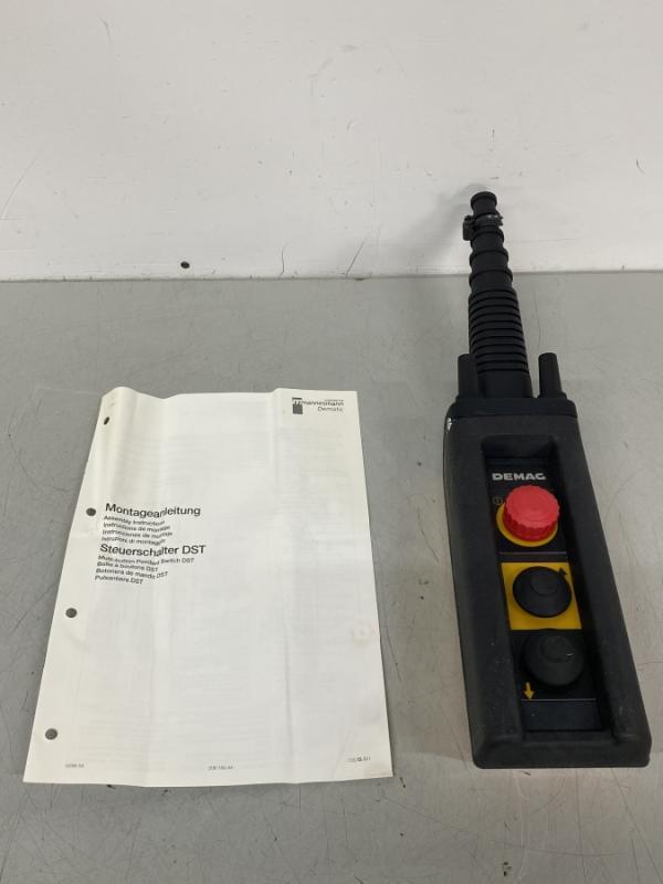 Bedienflasche, Steuerschalter mit Direktsteuerung für DEMAG Hubwerk
