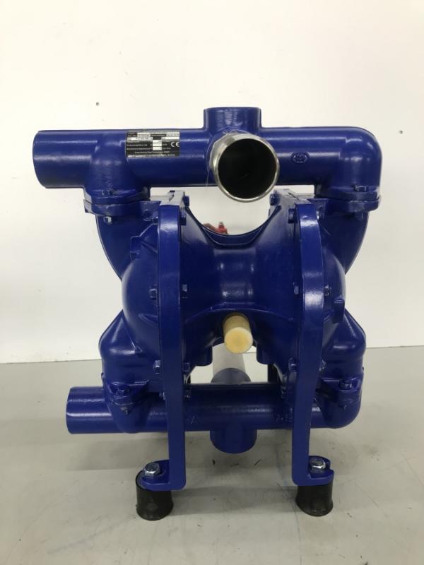 Doppelmembranpumpe mit Druckluftantrieb, Druckluft-Membranpumpe, Zweifachpumpe