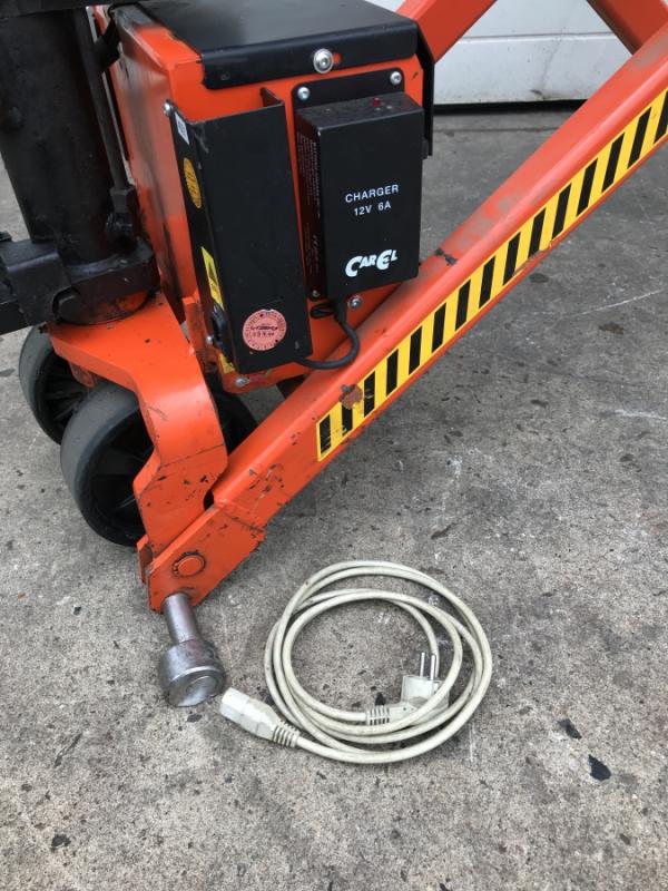 Elektrohydraulischer Scheren-Gabel-Hochhubwagen, Scherenhubwagen, Gabelhubwagen für Paletten