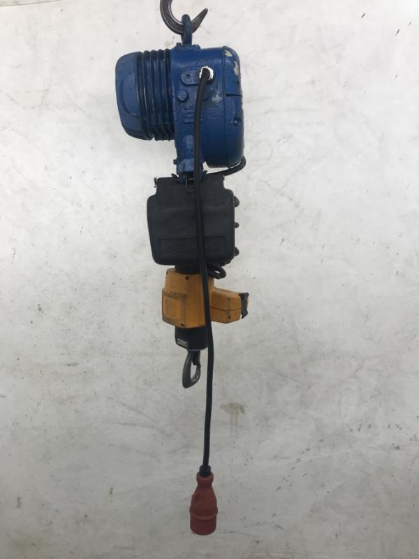 E-Kettenzug, Kran mit Einhandbedienung, Manulift 125 kg