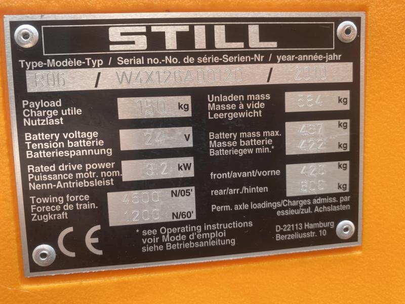 Elektro Zugfahrzeug, Schlepper für Routenzug