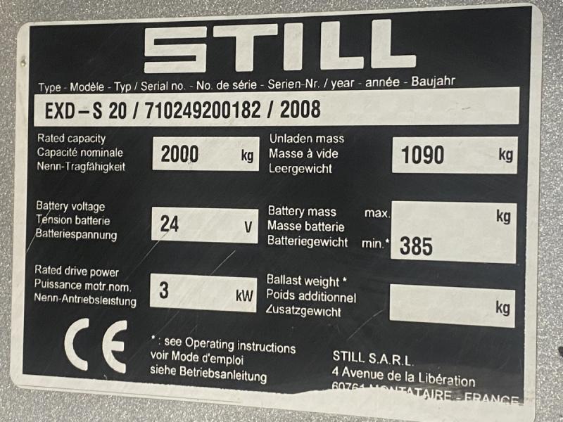 Elektro Hochhubwagen, Mitfahrstapler, Mitfahr-Deichselstapler