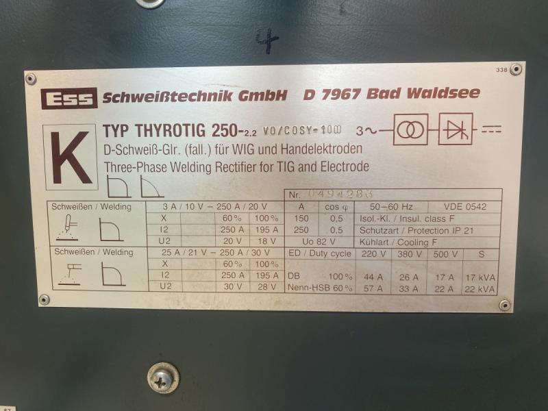 Posten 5 Stück WIG Schweißgeräte
