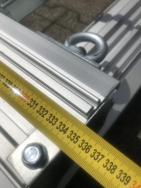 Hängekranbahn Krananlage, ALU Leichtkransystem,, Zweischienen-Hängebahn mit Einschienen Kranbrücke