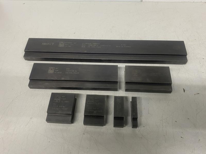 7-teilige Kantmatrize 820 mm, Abkantwerkzeug für Gesenkbiegemaschine