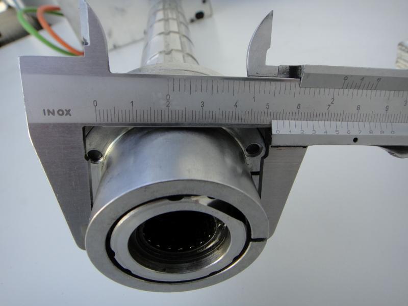 Kugelrollspindel mit Servomotor, Positionierspindel