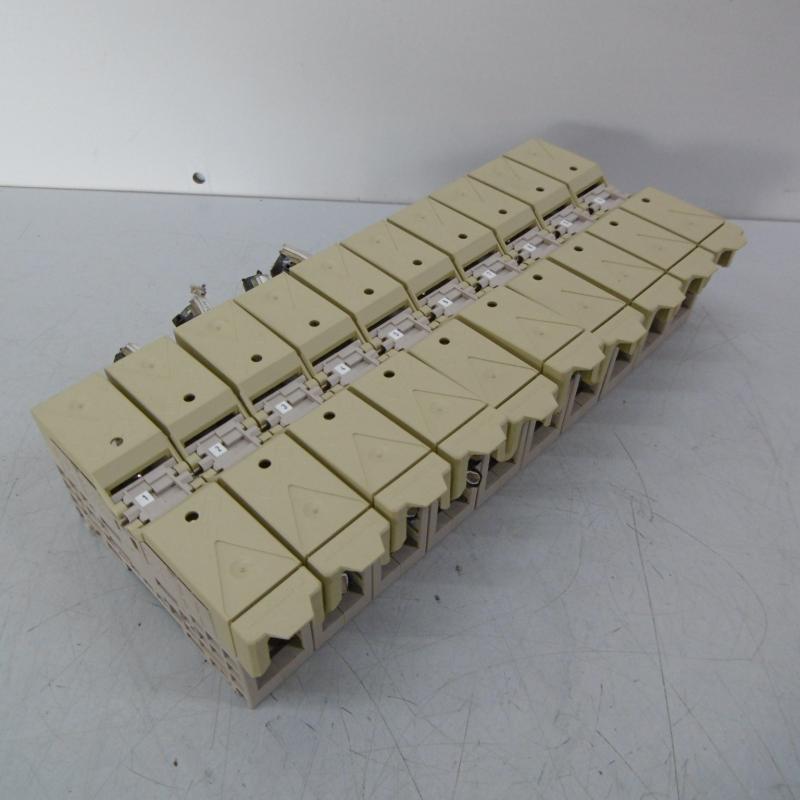 10 Stück Flanschanschlussklemmen, Bolzenklemmen, Reihenklemmen bis 35 mm²