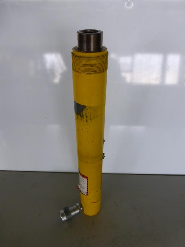 Einfachwirkender Hydraulikzylinder mit Federrückzug, Hydraulikstempel, Lukaszylinder, Maschinenheber
