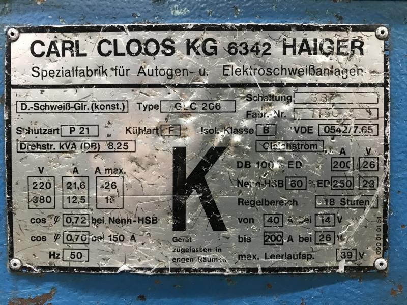 MIG MAG Schweißmaschine, Schutzgasschweißgerät