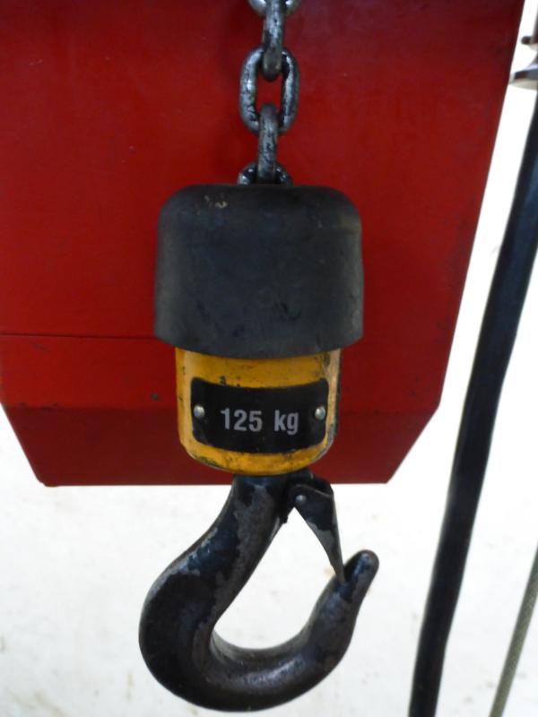 E-Kettenzug, Elektro Hubwerk, Kran