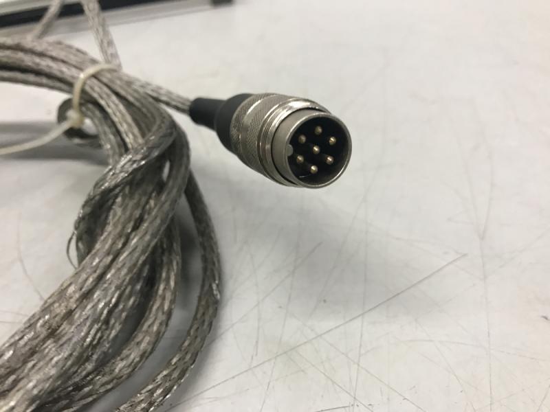 Glasmaßstab, inkrementales Längenmesssystem, Linear Scale, Linear Encoder, Maßstab mit Glaslineal für Positionsanzeige