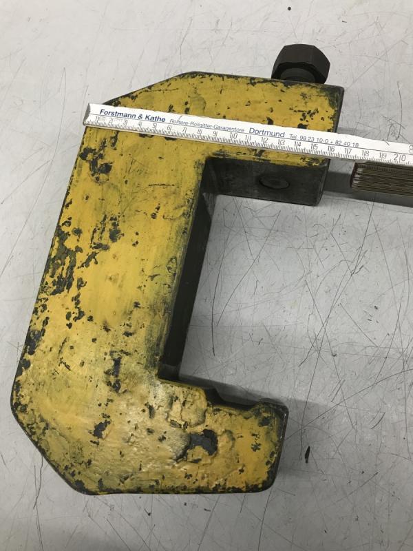 Schraubklemme, Trägerklemme, Spannpratze, C-Klemme