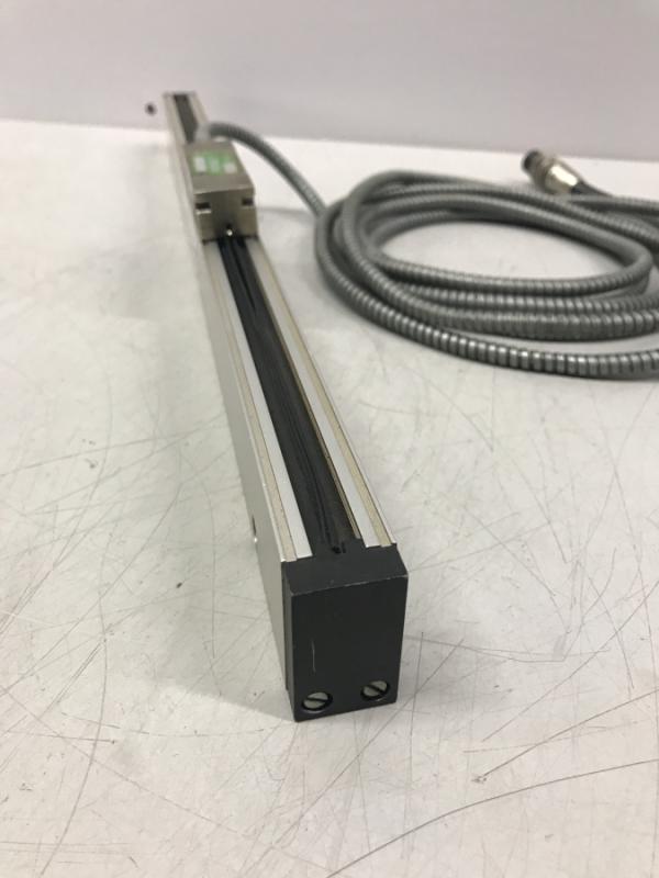 Glasmaßstab, inkrementales Längenmesssystem, Linear Scale, Maßstab mit Glaslineal für Positionsanzeige