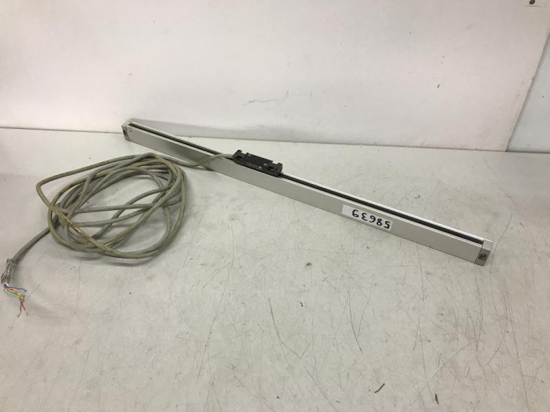 Glasmaßstab, inkrementales Längenmesssystem, Linear Scale, Maßstab mit Glaslineal für Positionsanzeige ohne Stecker