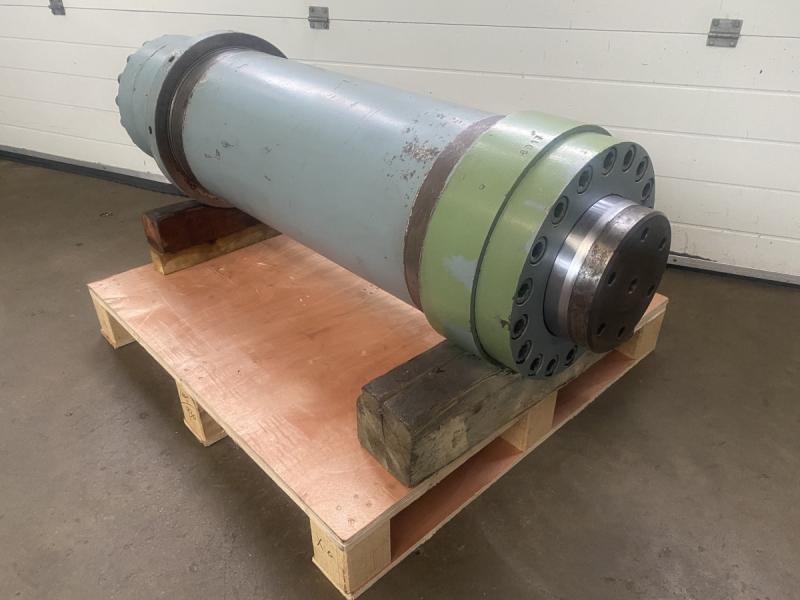 Hydraulikzylinder Doppeltwirkend, Flanschzylinder, Pressenzylinder, Presszylinder 160 Tonnen 325 bar