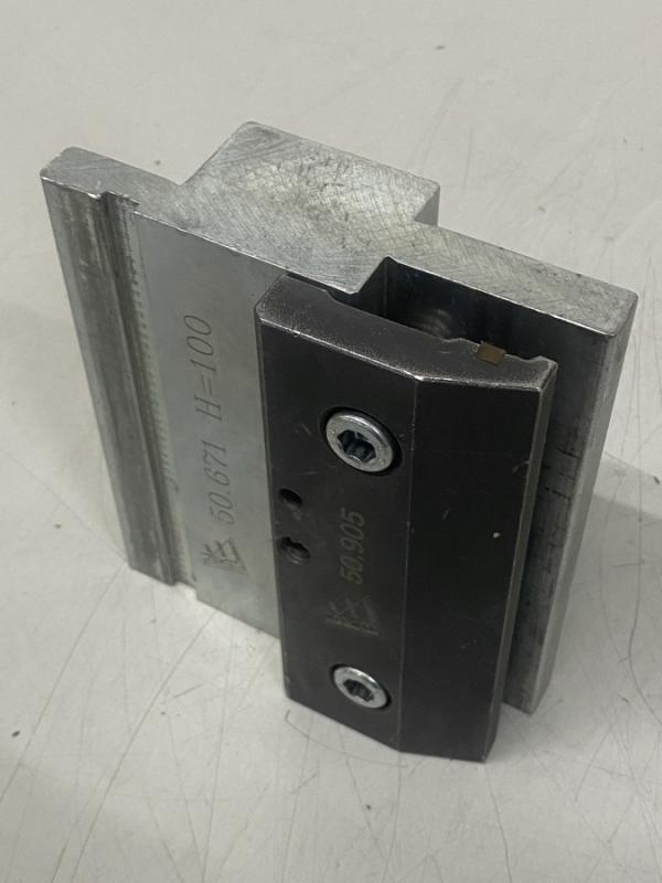 2 Stück  Spannvorrichtung für Abkantwerkzeug, Werkzeughalter für Abkantpresse