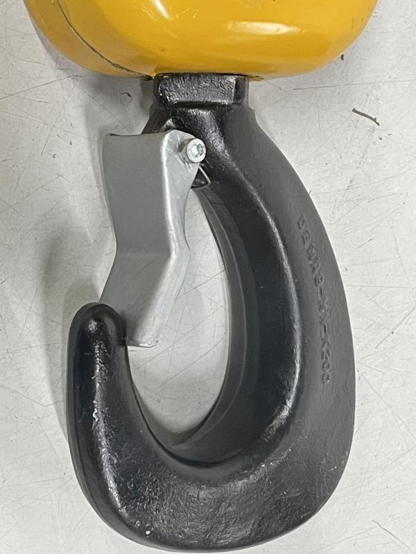 Kranhaken, Hubflasche, Unterflasche für Kettenzug, Lasthaken, 2-strängig