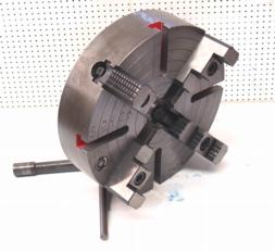 Planscheibe mit 4 einzeln verstellbaren Spannbacken