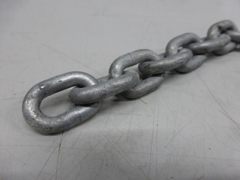 Lastkette für Kran, Anschlagkette, Gliederkette für Kettenzug DEMAG, Galvanisch verzinkte Rundstahlkette