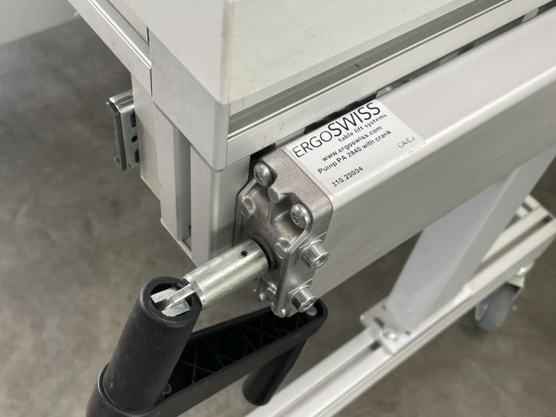 ESD Elektrostatisch geschützte Werkbank, höhenverstellbarer Arbeitstisch, Elektrowerkbank