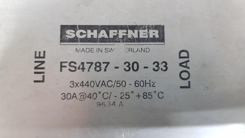 Spannungsversorgungsleitungsfilter, Hochstrom-EMV-Filter 3 Phasen 3 x AC- Vorschaltgerät, Netzfilter