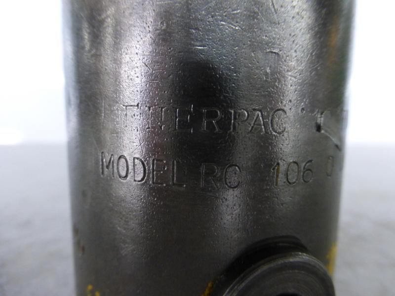 Einfachwirkender Hydraulikzylinder mit Federrückzug, Hydraulikstempel, Lukaszylinder, Maschinenheber