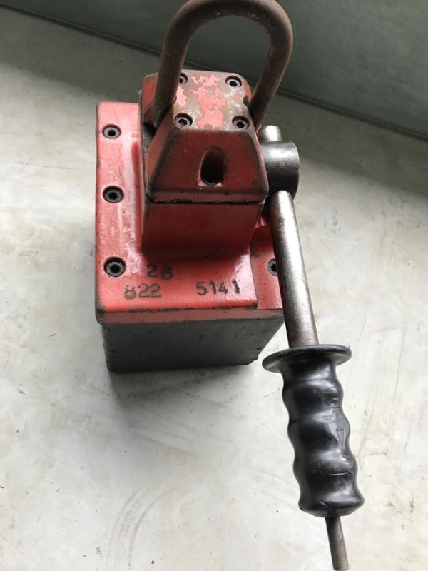 Lasthebemagnet, Kranmagnet, Hebemagnet, mech. schaltbarer Hubmagnet, mechanischer Lastmagnet