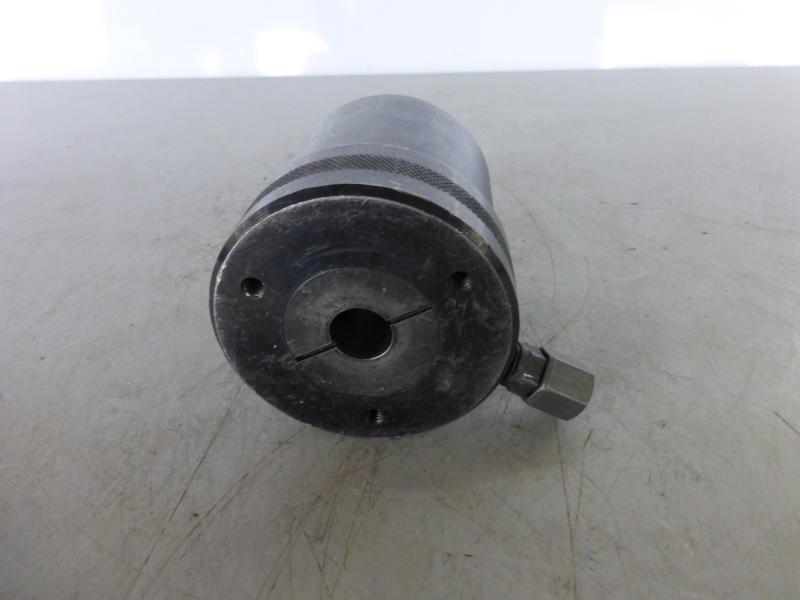 Einfachwirkender Hohlkolbenzylinder mit Federrückzug, Hydraulikstempel, Hydraulikzylinder, Lukaszylinder, Maschinenheber