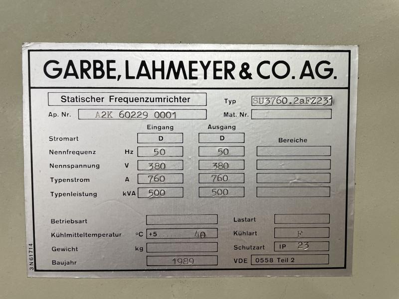 Statischer Frequenzumrichter 3 Phasen Antriebsregler