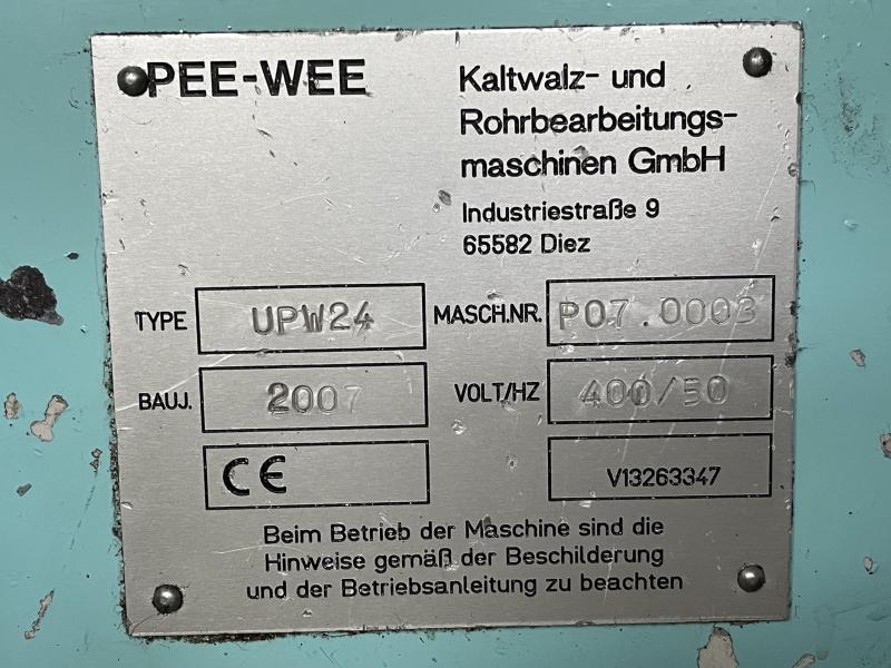 Gewinderollmaschine, Kaltwalzmaschine, Gewindewalzmaschine, Profilwalzmaschine