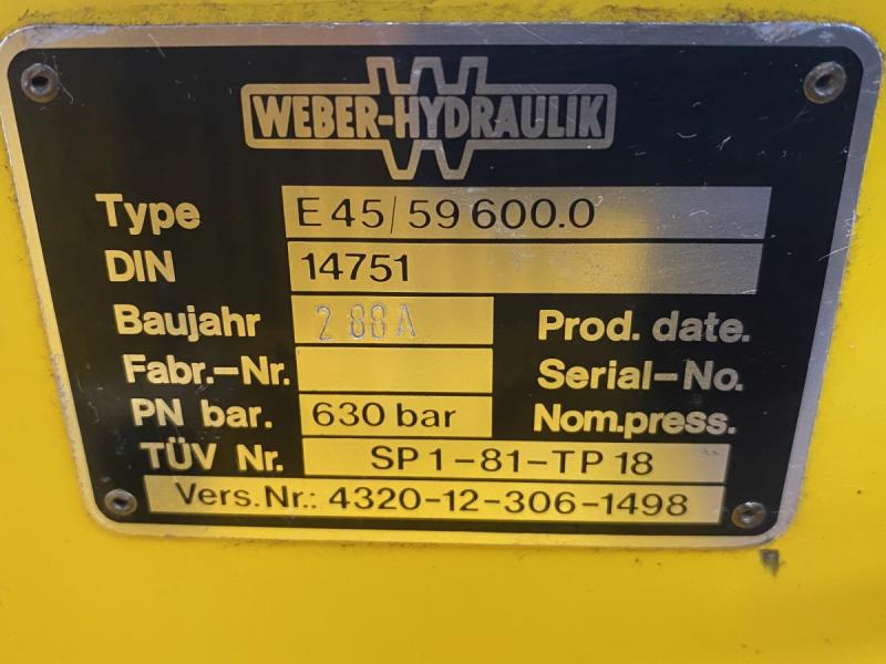 Hochdruck Hydraulikaggregat bis 630 bar, Hydraulische Spreizzange, Hydraulikspreizer