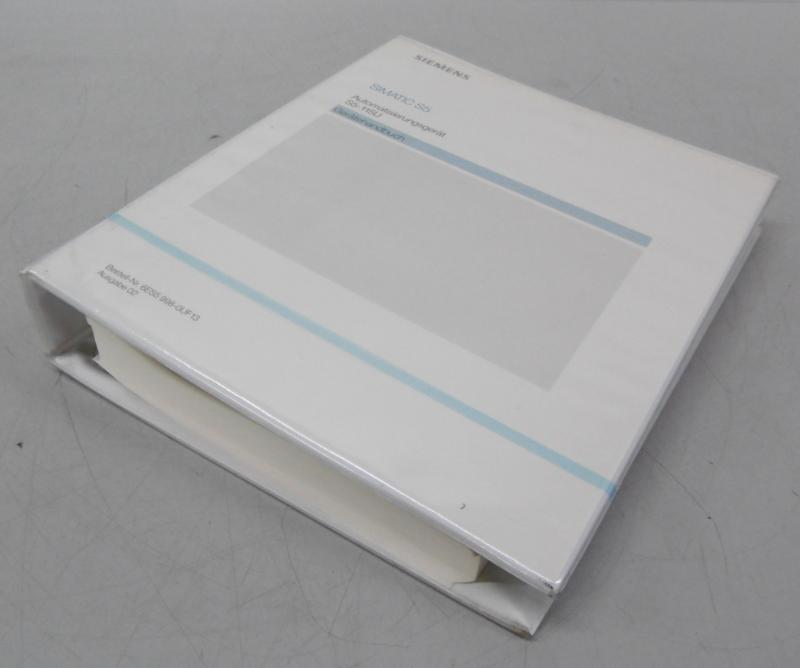 Handbuch, Programmieranleitung, Betriebsanleitung, Bedienungsanleitung,  Gerätehandbuch Automatisierungsgerät, STEP5, 
