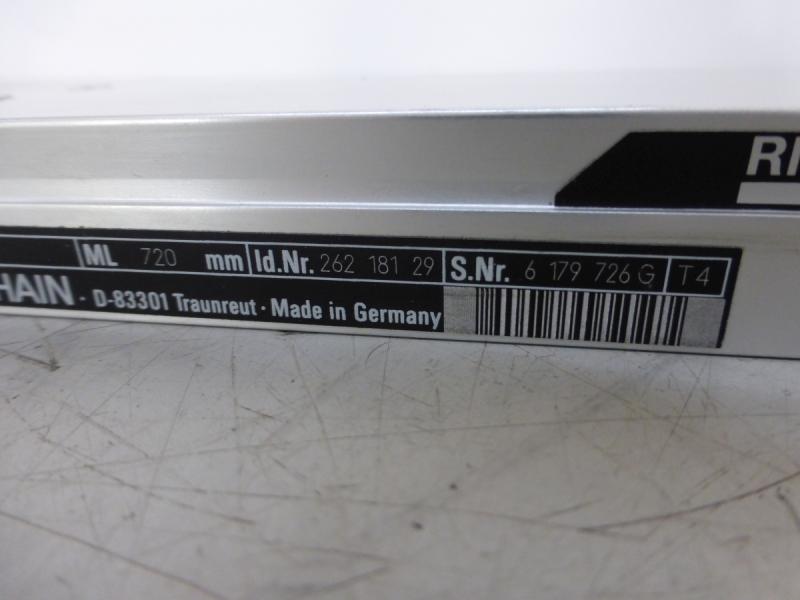 Glasmaßstab, inkrementales Längenmesssystem, Linear Scale, Maßstab mit Glaslineal für Positionsanzeige