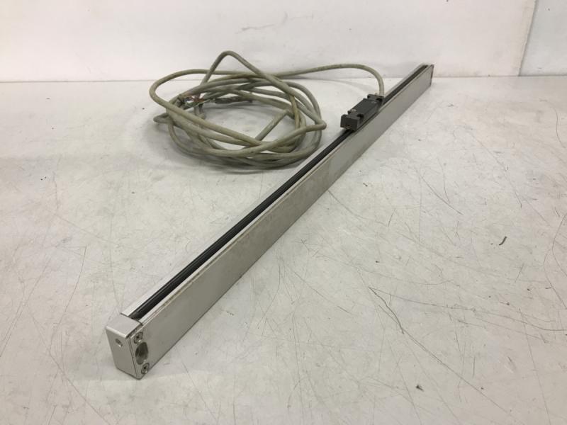 Glasmaßstab, inkrementales Längenmesssystem, Linear Scale, Maßstab mit Glaslineal für Positionsanzeige ohne Stecker