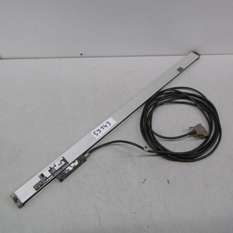Glasmaßstab, inkrementales Längenmesssystem, Linear Scale, Maßstab mit Glaslineal für Positionsanzeige