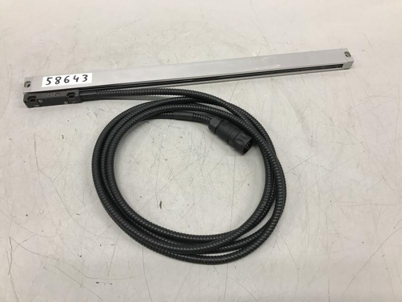 Glasmaßstab, inkrementales Längenmesssystem, Linear Scale, Maßstab mit Glaslineal für Positionsanzeige