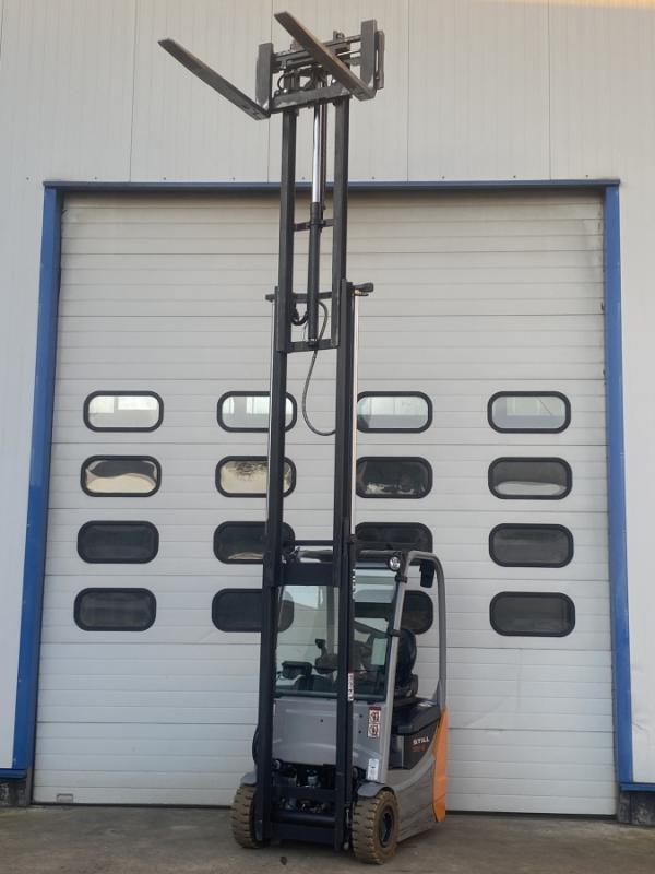 Elektro Gabelstapler, Mikrostapler, Micro-Kompaktstapler Traglast 1000 kg, Hubhöhe 4900 mm
