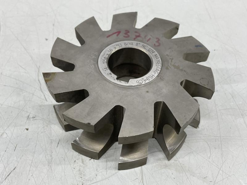 HSS-Halbrundfräser-Profilfräser Konkav-Scheibenfräser Radiusfräser Halbkreisfräser HSS-ECo  (2,7 kg)