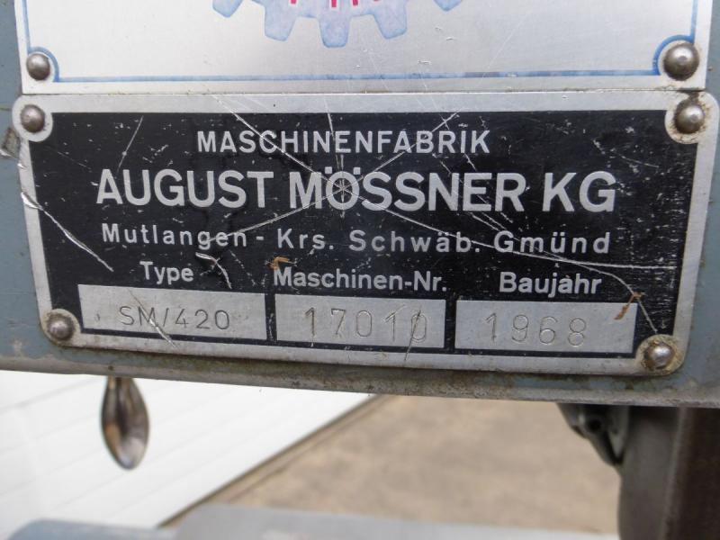 Vertikal Bandsäge, Bandsägemaschine